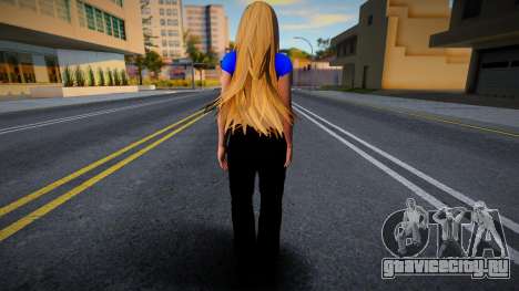 Tina Armstrong Long Hair для GTA San Andreas