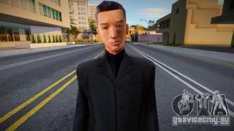 Woozie In Without Glasses Skin для GTA San Andreas