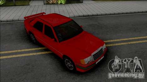 Mercedes-Benz W124 from Taxi Movie для GTA San Andreas