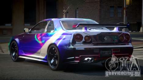 Nissan Skyline R34 GS-U S9 для GTA 4