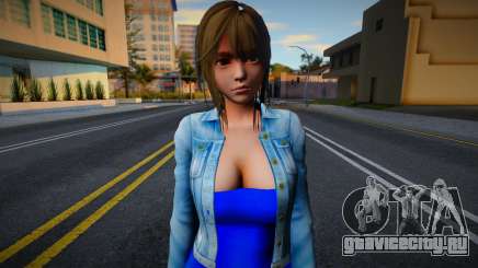 Misaki Casual v4 (good model) для GTA San Andreas
