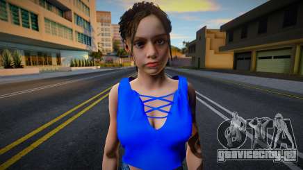 Claire Denim Shorts (good skin) для GTA San Andreas