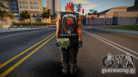 Dead Or Alive 5 - Bass Armstrong (Costume 1) 1 для GTA San Andreas