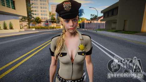 Claire Redfield Sexy Sheriff (from RE2 remake mo для GTA San Andreas