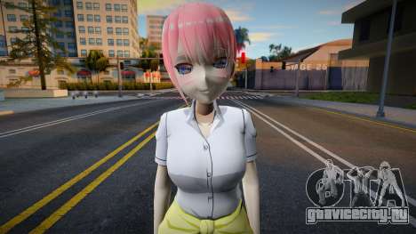 Nakano Ichika (School Outfit) для GTA San Andreas