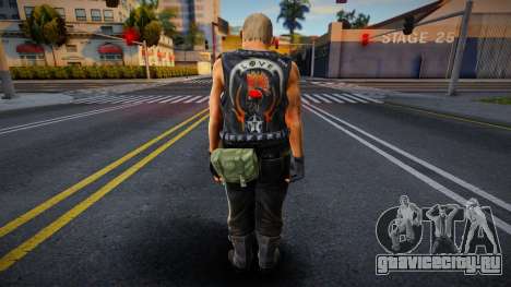 Dead Or Alive 5 - Bass Armstrong (Costume 1) 4 для GTA San Andreas