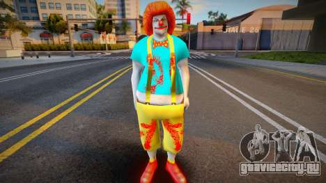 Handsome Eyes Killer Clown для GTA San Andreas