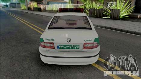 Ikco Samand Police для GTA San Andreas
