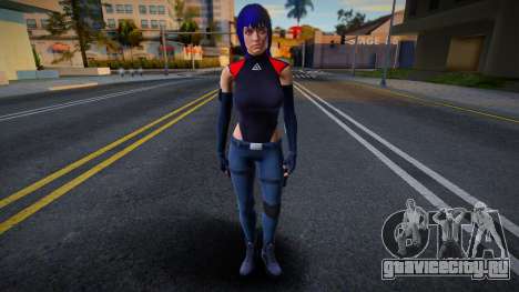 Jill Combat Meshmod 2 для GTA San Andreas