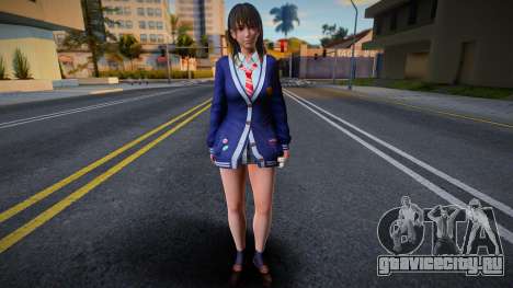 DOAXVV Nanami - Autumn School Wear 1 для GTA San Andreas