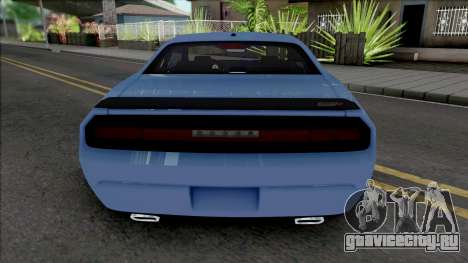 Dodge Challenger SRT8 2012 [ADB IVF VehFuncs] для GTA San Andreas