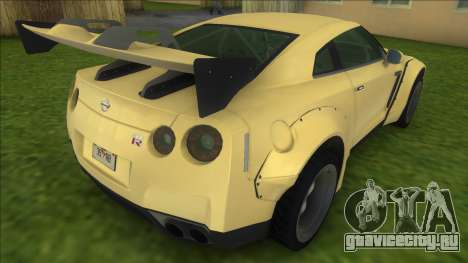 Nissan GT-R R35 10 (Rocket Bunny) для GTA Vice City