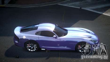 Dodge Viper SRT US S5 для GTA 4