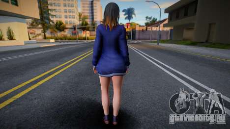 DOAXVV Nanami - Autumn School Wear 1 для GTA San Andreas