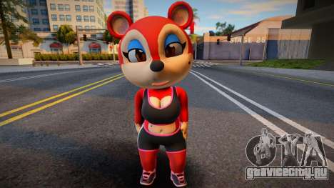 New Model Animal Crossing Fan Charater для GTA San Andreas