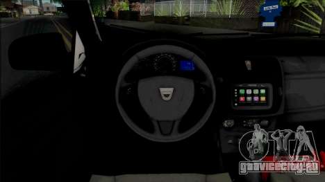 Dacia Sandero 2018 Van для GTA San Andreas