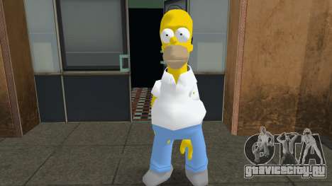 Homer Simpson для GTA Vice City