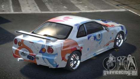 Nissan Skyline R34 J-Style S9 для GTA 4