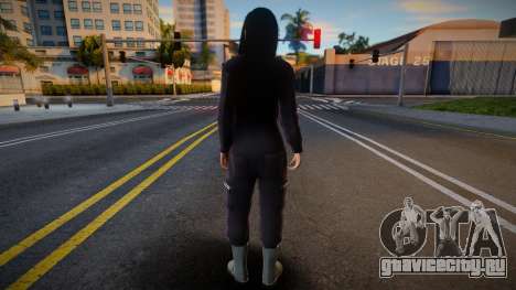 Monki Construction Suit (Black) для GTA San Andreas