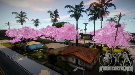 Beautiful Sakura Trees для GTA San Andreas