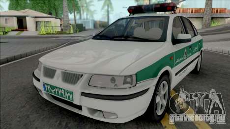 Ikco Samand Police для GTA San Andreas