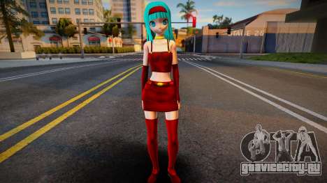 PDFT Hatsune Miku with Bura clothes from DBGT для GTA San Andreas