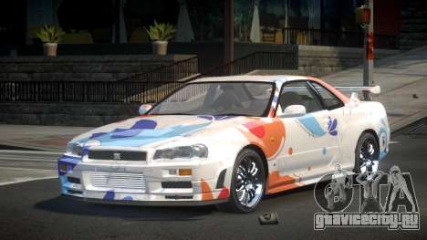 Nissan Skyline R34 J-Style S9 для GTA 4