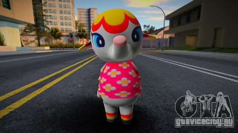 Margie - Animal Crossing Elephant для GTA San Andreas