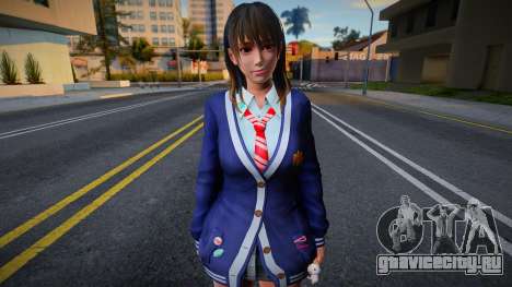 DOAXVV Nanami - Autumn School Wear 1 для GTA San Andreas