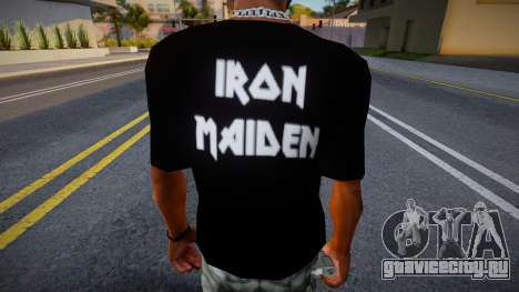 Senjutsu Iron Maiden T Shirt для GTA San Andreas