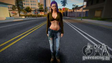 More like a Female SR3 Boss 5 для GTA San Andreas