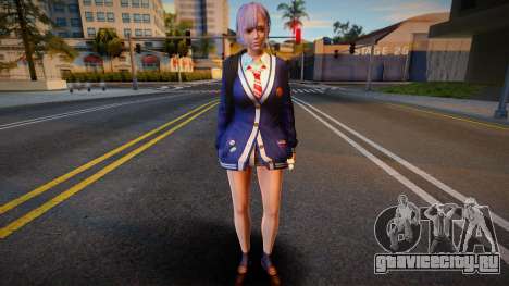 DOAXVV Fiona - Autumn School Wear 2 для GTA San Andreas