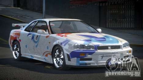 Nissan Skyline R34 J-Style S9 для GTA 4