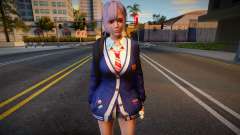 DOAXVV Fiona - Autumn School Wear 2 для GTA San Andreas