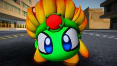 Burning Leo From Kirby Star Allies (green) для GTA San Andreas