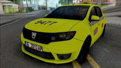 Dacia Logan 2013 Taxi для GTA San Andreas