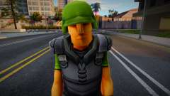 Toon Soldiers (Green) для GTA San Andreas
