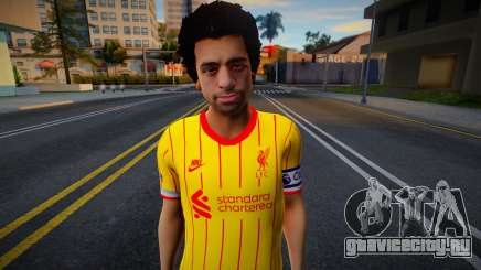 [PES21] Mohamed Salah in Liverpool 2021-22 v3 для GTA San Andreas