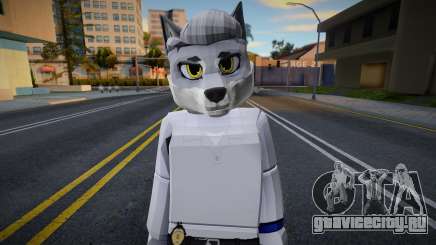 Roblox Detective Wolf (JohnnySilverPaw) для GTA San Andreas