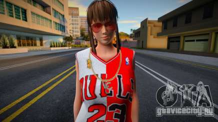 Hitomi Fashion Casual Chicago Bulls Jersey 2 для GTA San Andreas