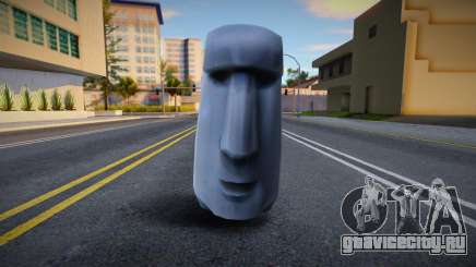 Moyai-Moai Emoji для GTA San Andreas