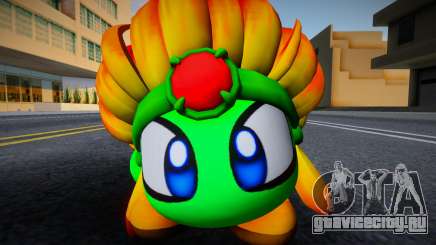 Burning Leo From Kirby Star Allies (green) для GTA San Andreas