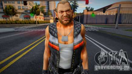 Dead Or Alive 5 - Bass Armstrong (Costume 1) 4 для GTA San Andreas
