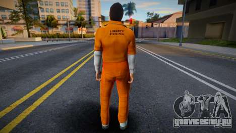 Claude prison from GTA V для GTA San Andreas