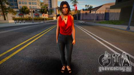 Lara Croft Fashion Casual v1 для GTA San Andreas