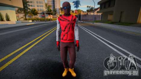 Miles Morales Suit 2 для GTA San Andreas