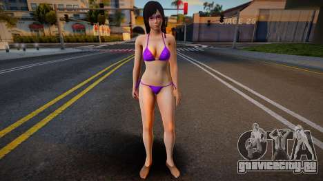 Kokoro bikini purple для GTA San Andreas