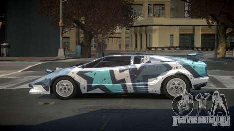 Lamborghini Countach 25th S9 для GTA 4