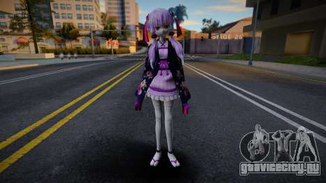 Yuzuki Yukari 3 для GTA San Andreas