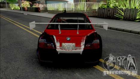 BMW M3 GTR Stacked Deck (NFS Carbon) для GTA San Andreas